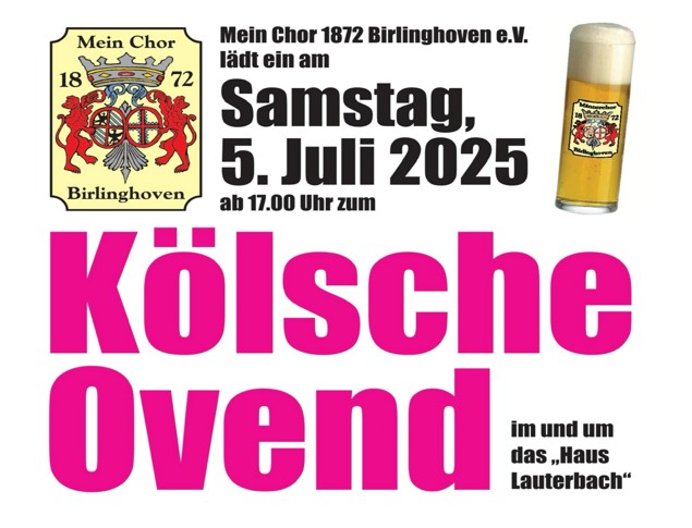 Kölsche Ovend 2025